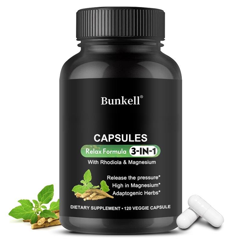

Magnesium (From Magnesium Oxide), Rhodiola Extract Dietary Supplement, 120 Capsules 120 Capsules
