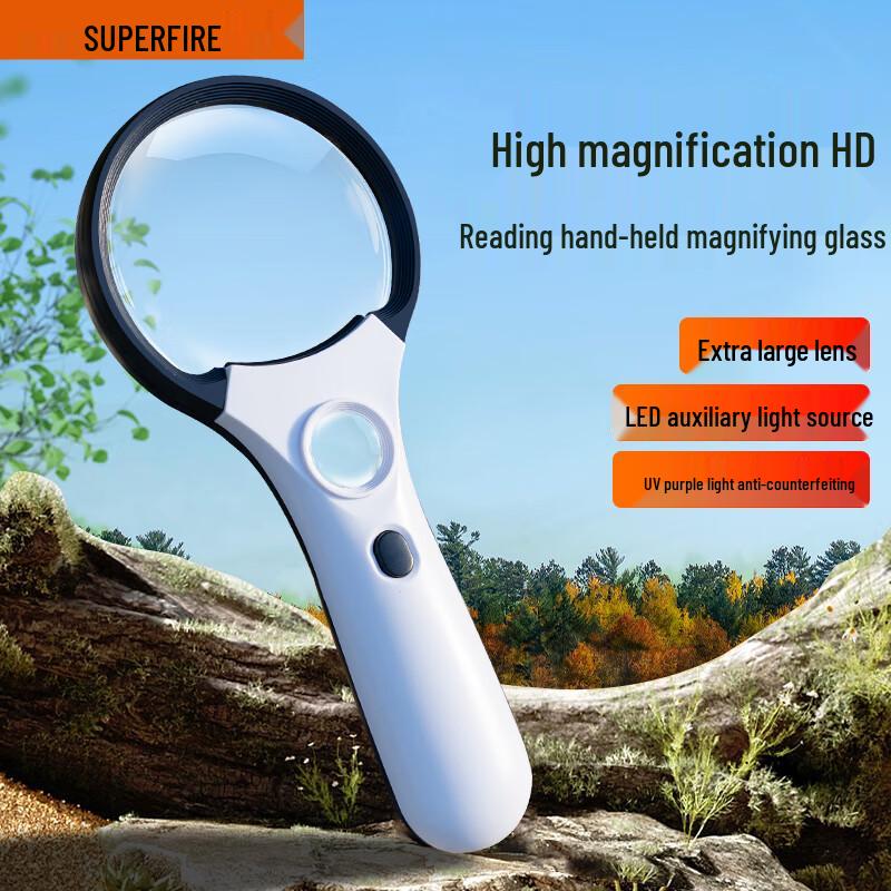 SupFire High Magnification LED Magnifying Glass