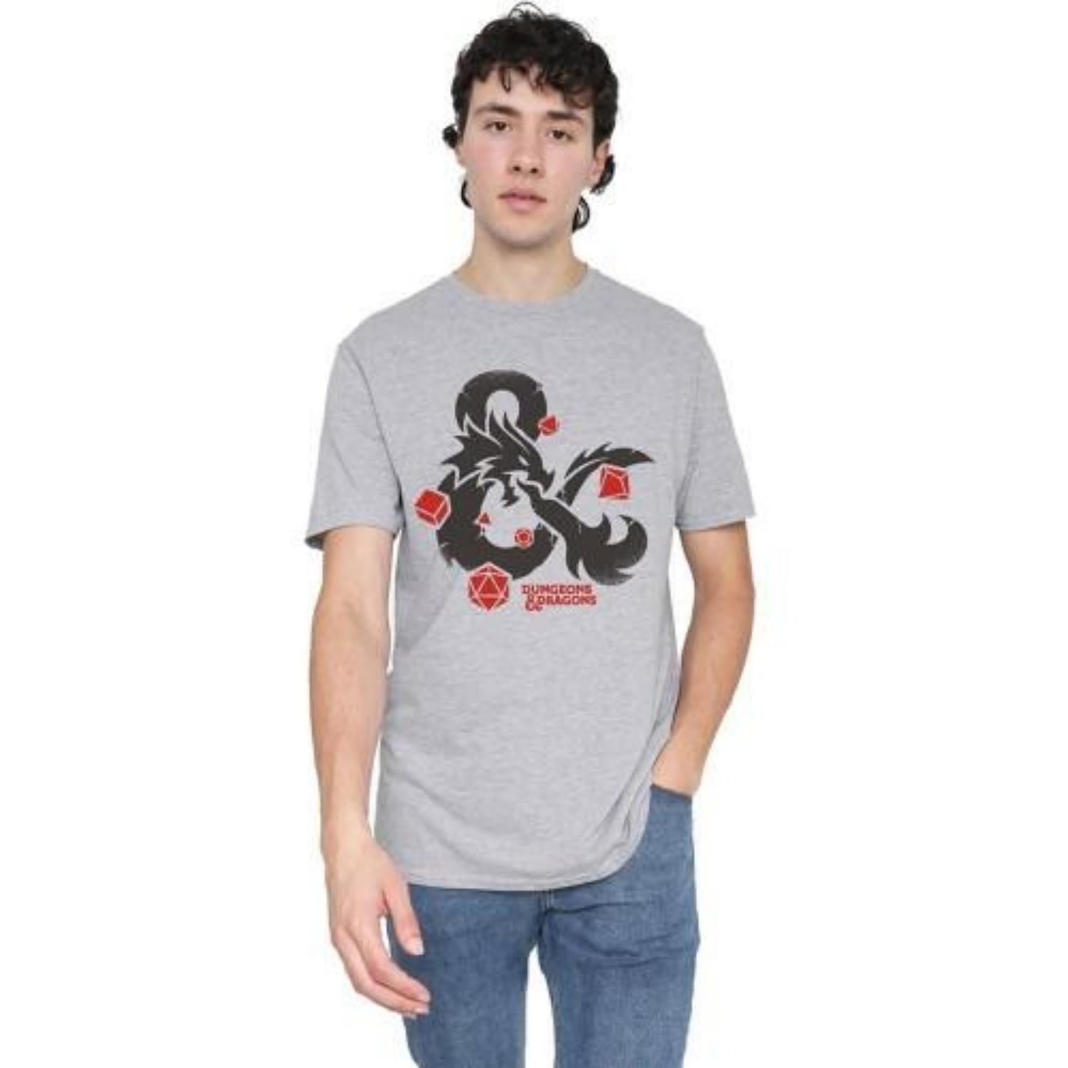 Dungeons & Dragons Men s Ampersand Dice T-Shirt XXXXL