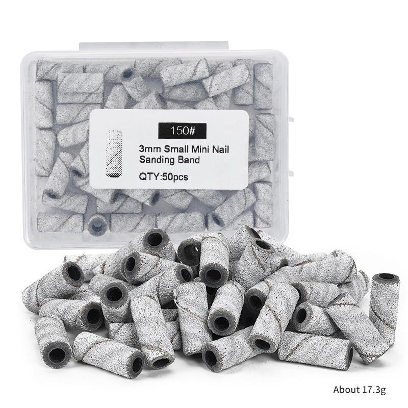 Set Manichiură Mini Bandă Abrazivă pentru Unghii și Mandrină