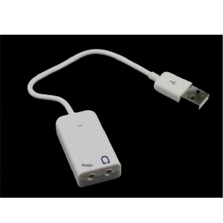 Wired USB 7.1 External Sound Card for Laptop/Desktop, Driver-Free
