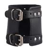 Punk Rock Gothic Leather Wrist Bracer Guards Arm Protector Wristband Brown