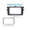Double Din Car Stereo Radio Fascia Panel Frame For Toyota Corolla 2008 2009 2010