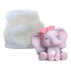 3D Large Baby Elephant Candle Silicone Mold for DIY Party Favors and Home Decor