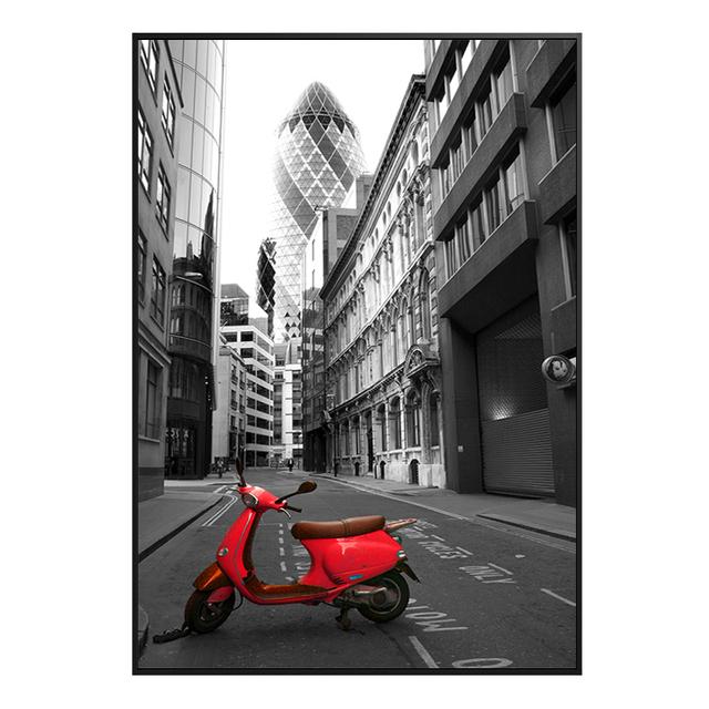 Modern Building Landscape Wall Art Pictures Canvas Painting Paris Eiffel Tower Poster For Living Room Wall Decorative Home Decor