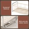 Dish Drying Rack - Compact Dish Drainer for Kitchen Counter with Dishwashing Holder, Drying Organization Storage Sink Rack