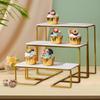3 Tier Cake Stand for Display, Home Decor Display Rack, Metal Cooking Organizing, Tableware