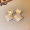 Long Earrings 1 Pair Women Geometric Design Sparkling Lightweight Drop
