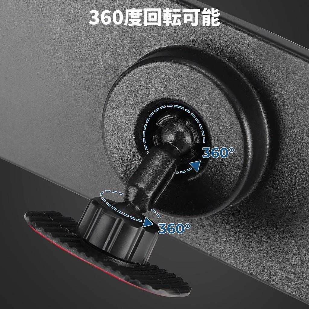 JOYTUTUS Auto-Zusatzspiegel, Innenspiegel, Rückspiegel, Babyspiegel, Toter-Winkel-Kompensation, Rund