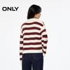 Only Women's V-Neck Striped Drop Shoulder Knit Sweater