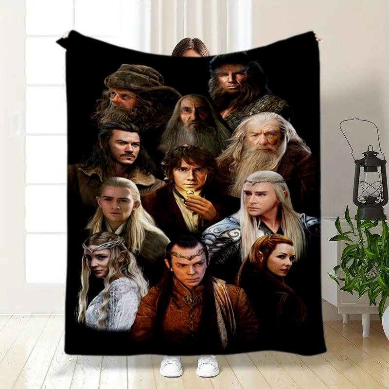 1PC The Lord of the Rings Blanket, All-season Lightweight Home Office Outdoor Nap Multifunctional Blanket, Christmas Gifts