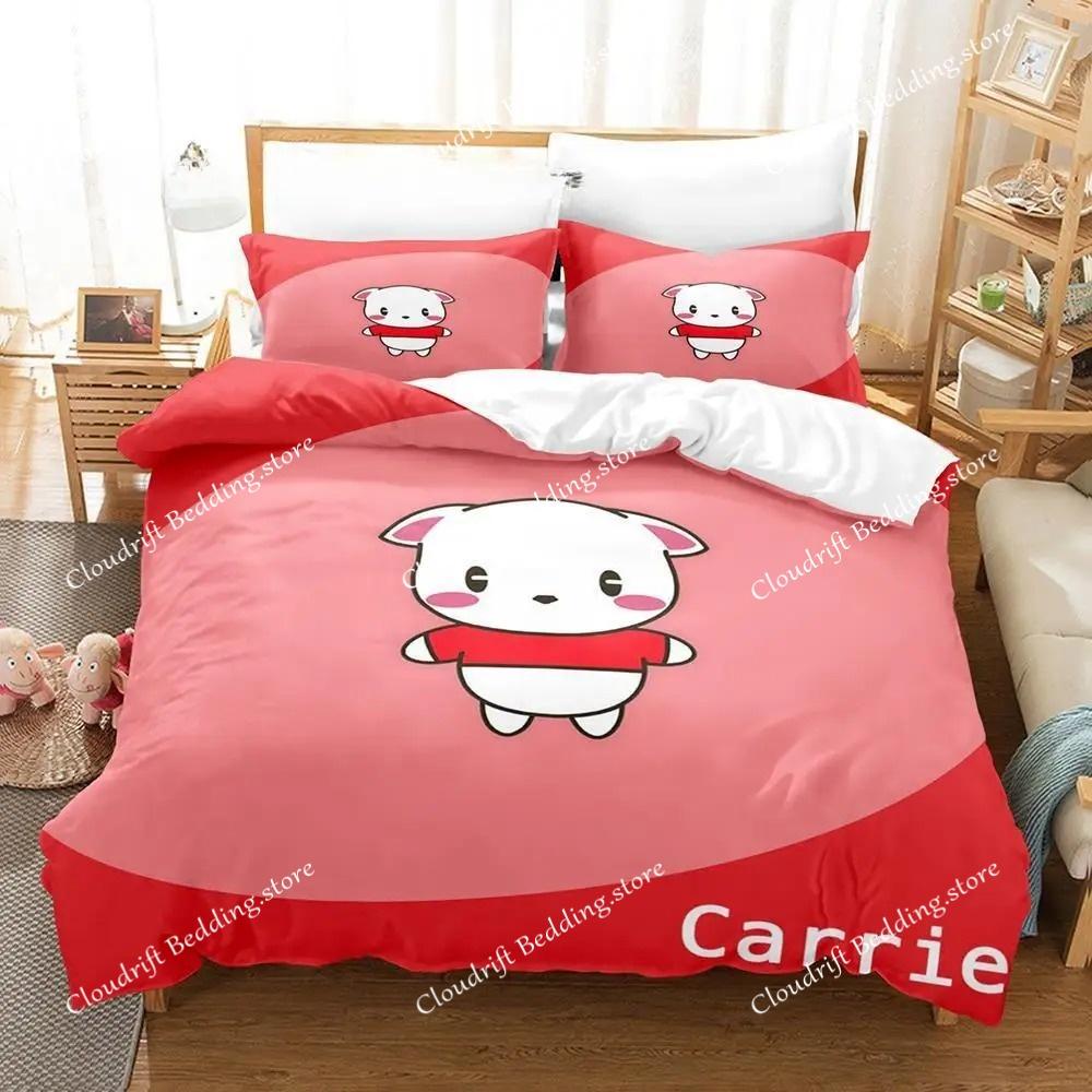 New Maizen Sisters Bedding Set Single Twin Full Queen King Size Bed Set Adult Kid Bedroom Duvet Cover Sets Anime Bed Sheet Set