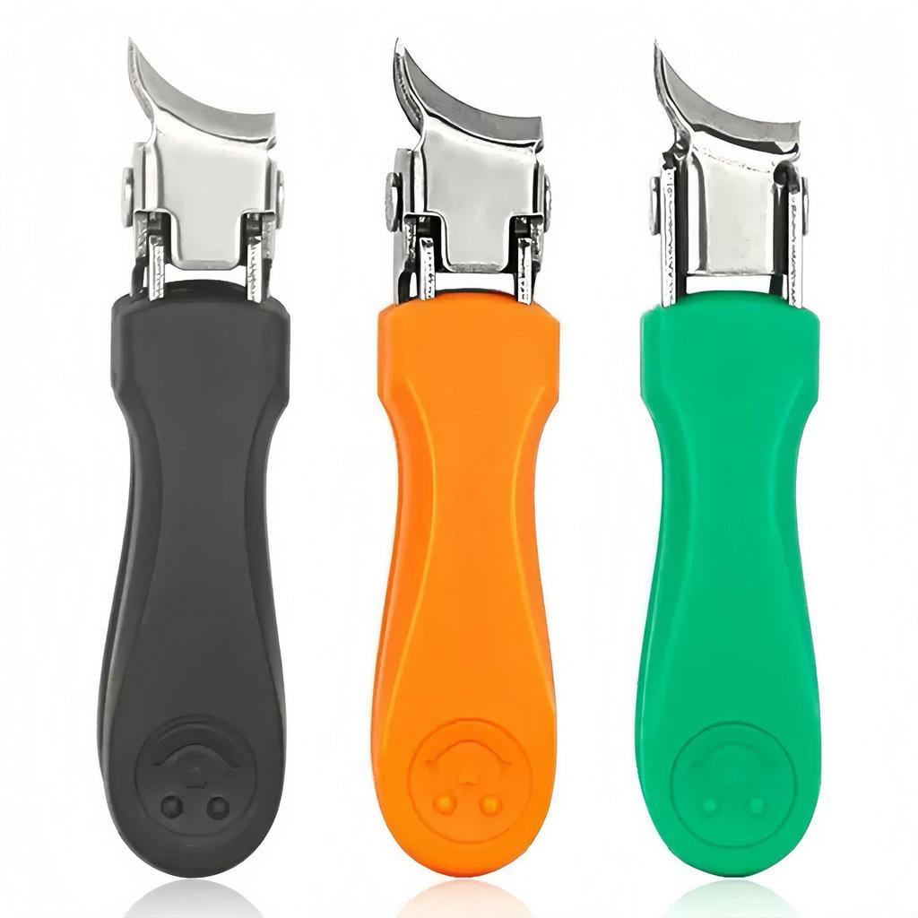 Slanted Edge Ingrown Toenail Clipper Set with Anti-Splash Pointed Clippers, for Home Manicure Use