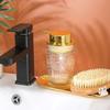 Glass Hand Pump Foaming Bottle Refillable Liquid Storage Container  Bathroom Decor