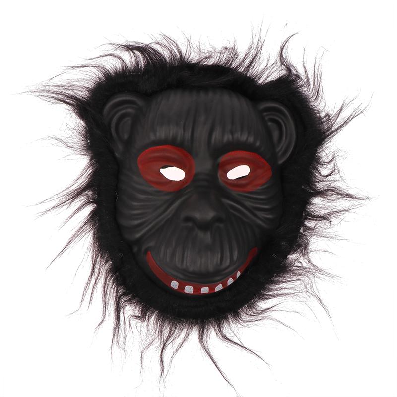 Simulering 3D Eva Djurmask Valp Leopard Schimpansmask Semesterfest Maskerad Cosplaymasker Kostymrekvisita Festtillbehör