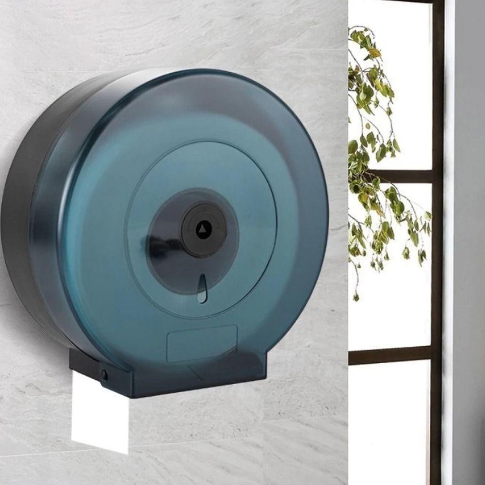 Wall-Mounted Paper Towel Box Plastic Tissue Dispenser Toilet Paper Storage Box  Restroom