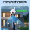 LS VISION 6K Outdoor WiFi Video Surveillance Camera 12MP Four-lens Three-screen AI Human Body Detection Bidirectional Voice IP Camera CCTV