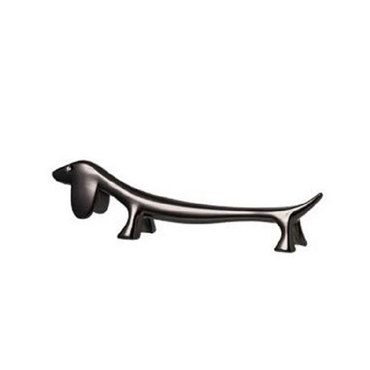 Easy To Clean Zinc Alloy Dachshund Chopstick Stand Holder for Home Dinning Table