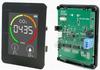 Air quality monitor. Measurement of CO2 concentration, temperature and humidity. White body.