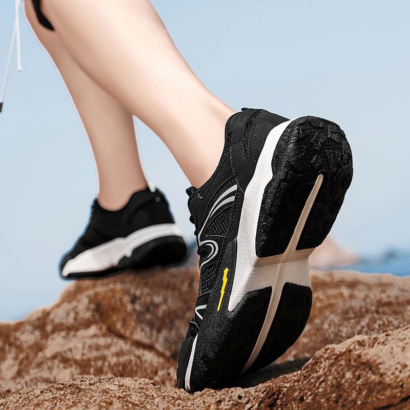 Summer Trekking Hiking Shoes Women Men Climbing Outdoor Sports Breathable Damping Durable Non Slip Unisex Sneakers