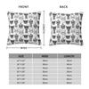 Cartoon Sprunki Game Pillowcase Soft Polyester Cushion Cover Gift Throw Pillow Case Cover Home Square 45X45Cm