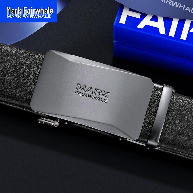 MARK FAIRWHALE Men s Automatic Buckle Leather Belt