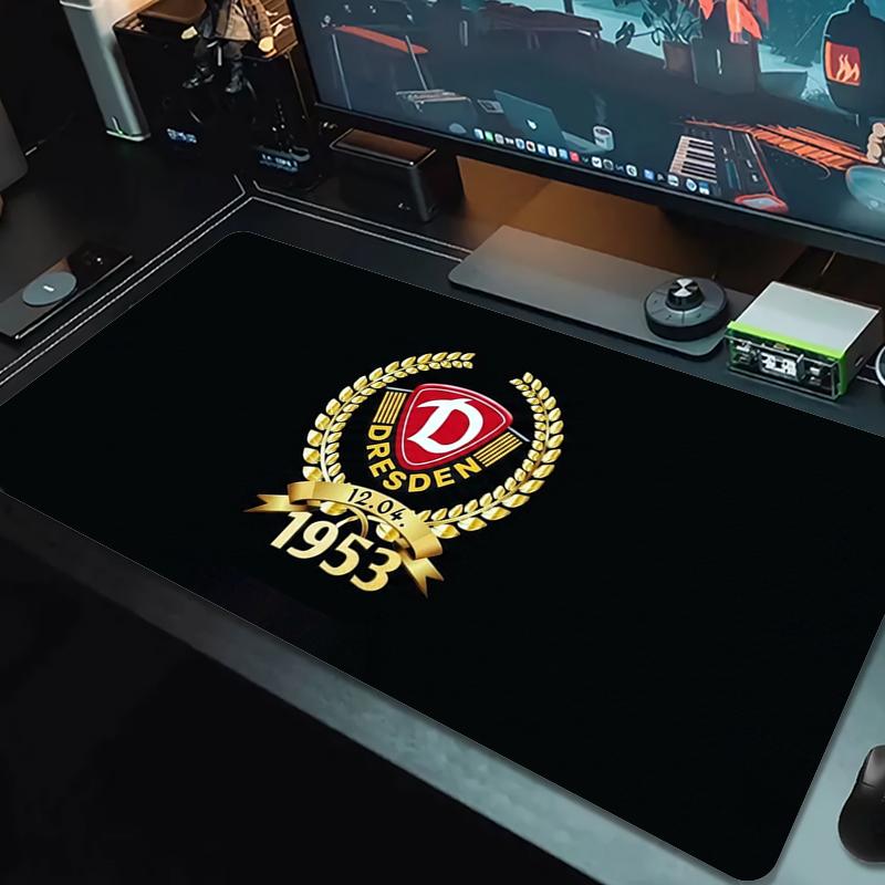 SG Dynamo Dresden Mouse Pad Large Gaming Table Cushion Non-slip Laptop Tablet Big Mousepad XXL Mat Mini PC Playmat With Lock edge_xia