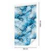 Ink Wallpaper Turquoise, Celadon and Azure for Living Room and Bedroom 50x1000
