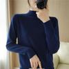 Damegenser MODERN NEW SAGA Vårullgensere Turtleneck strikket genser Høst Dame Jumper Strikket Topp