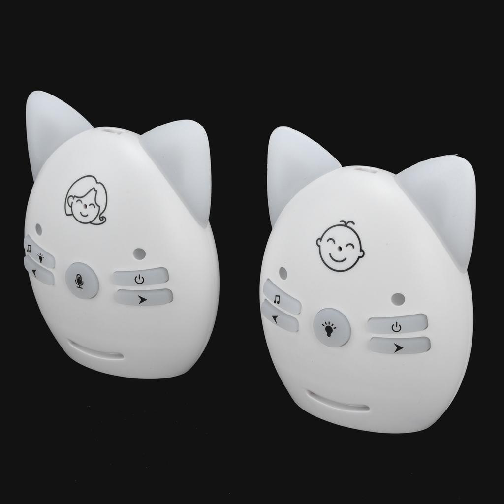 V30 Digital   Baby Monitor Portable Alarm Sensitive Wireless Two Way Baby Cry Detector