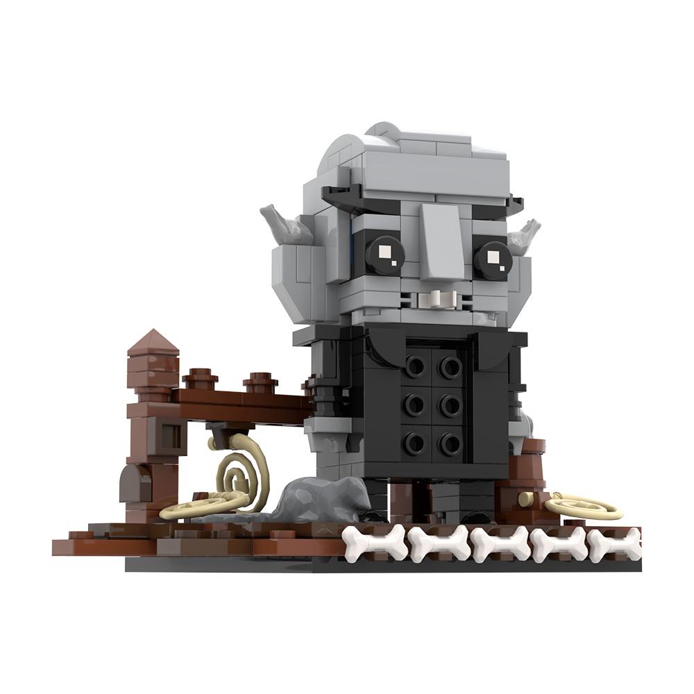 MOC Gothic Vampire Bricks Model Gothic Vampire Nosferatu Action Figure Building Blocks Assembly Toys Children Birthday Gifts