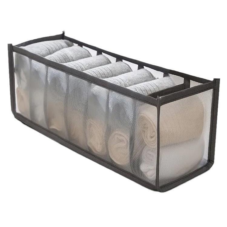 Underwear Storage BoxBraPantsSocksStorageDrawersDividersMesh Fabric