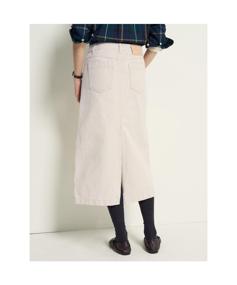 Binpolleidiseu Denim Long Skirt Ivory (Bf6227C710)