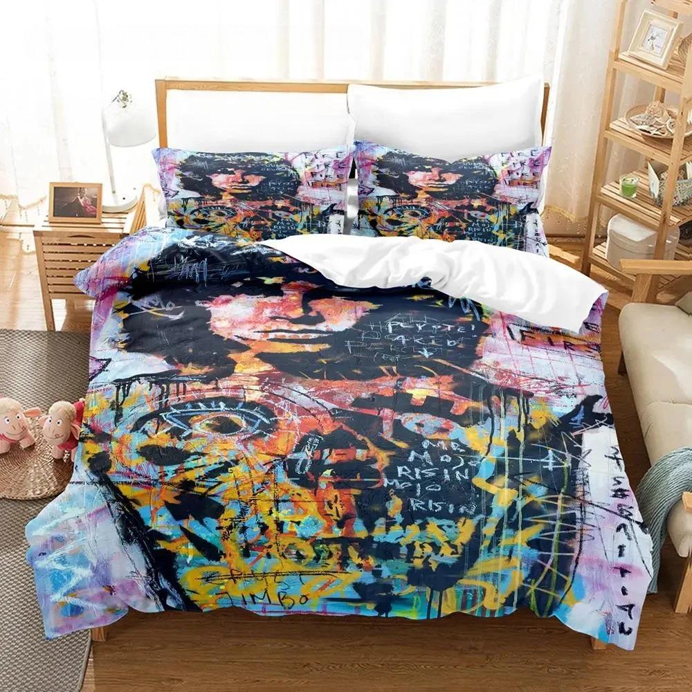 3D The Doors Jim Morrison Sengetøy Sett Enkelt Twin Full Queen King Size Sengetøy Sett Aldult Gutter Soverom Dynetrekk Sett