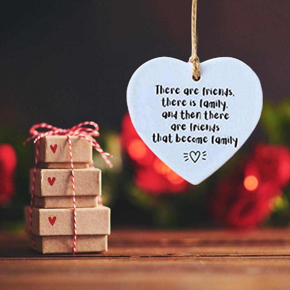 Thank You Gift, Appreciation Gift, Acrylic Hanging Heart Plaque Gift, Never Forget the Difference You Make, Plaque Bag