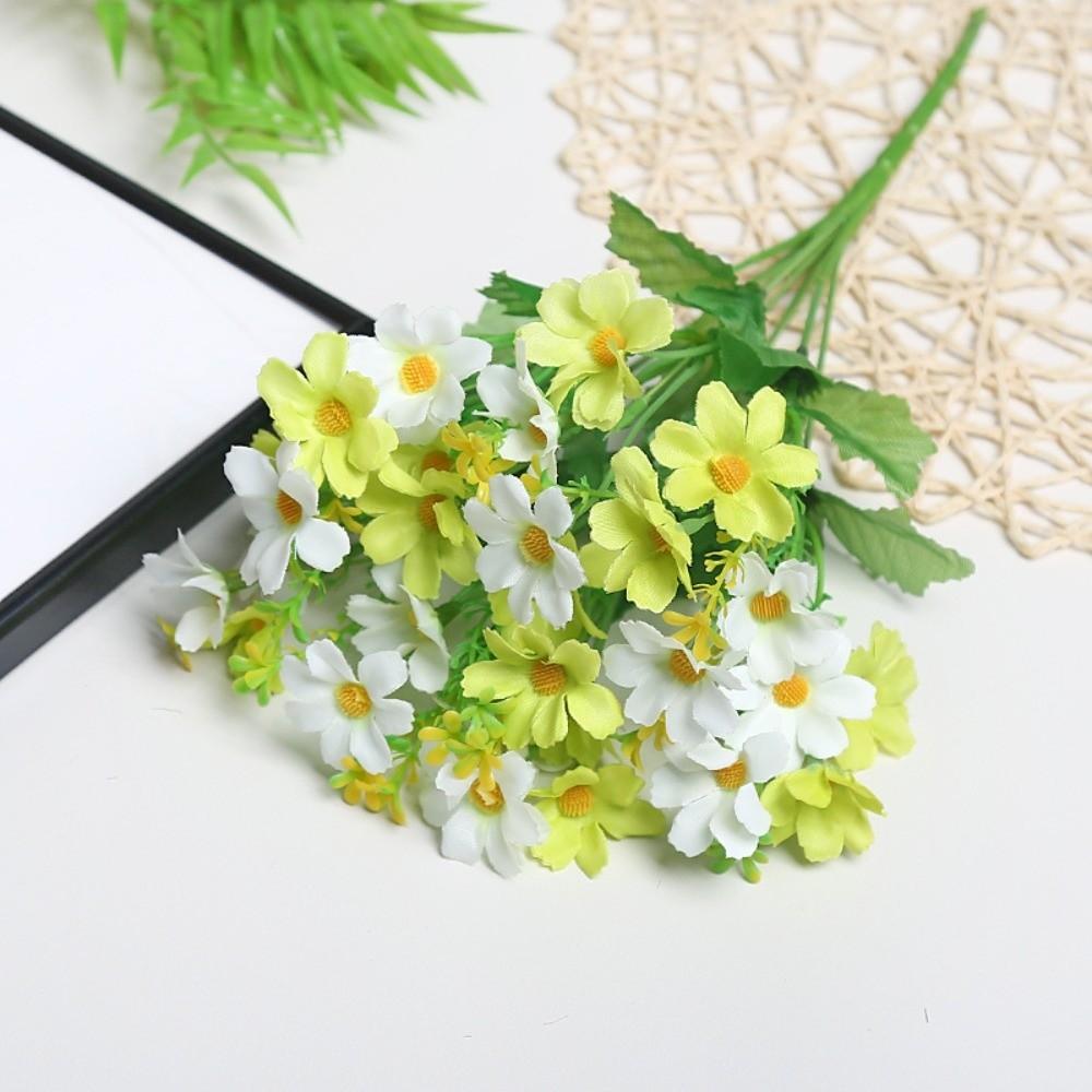 Plastic Artificial Daisy DIY Fake Daisy New Simulation Flower  Photography Props