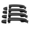 4PCS Outer Door Handle 69250 06020 C0 Front Rear Weatherproof Exterior Door Handle Black for Camry 2