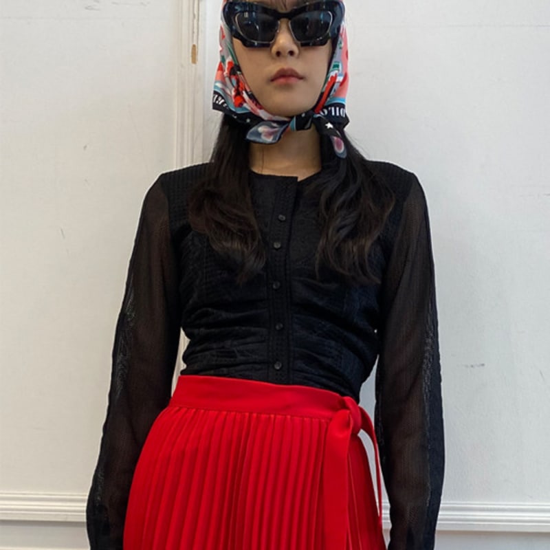 GREEDILOUS Pony Logo Scarf