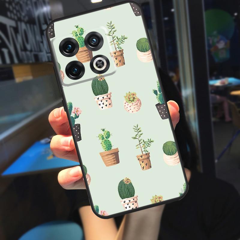 CACTUS BANANA RETRO VINTAGE SUMMER Funda For OnePlus 13 12 R 11 9 10 Pro 8T 9RT 10T OnePlus Nord 4 CE 2 3 Lite N30 N20 Case