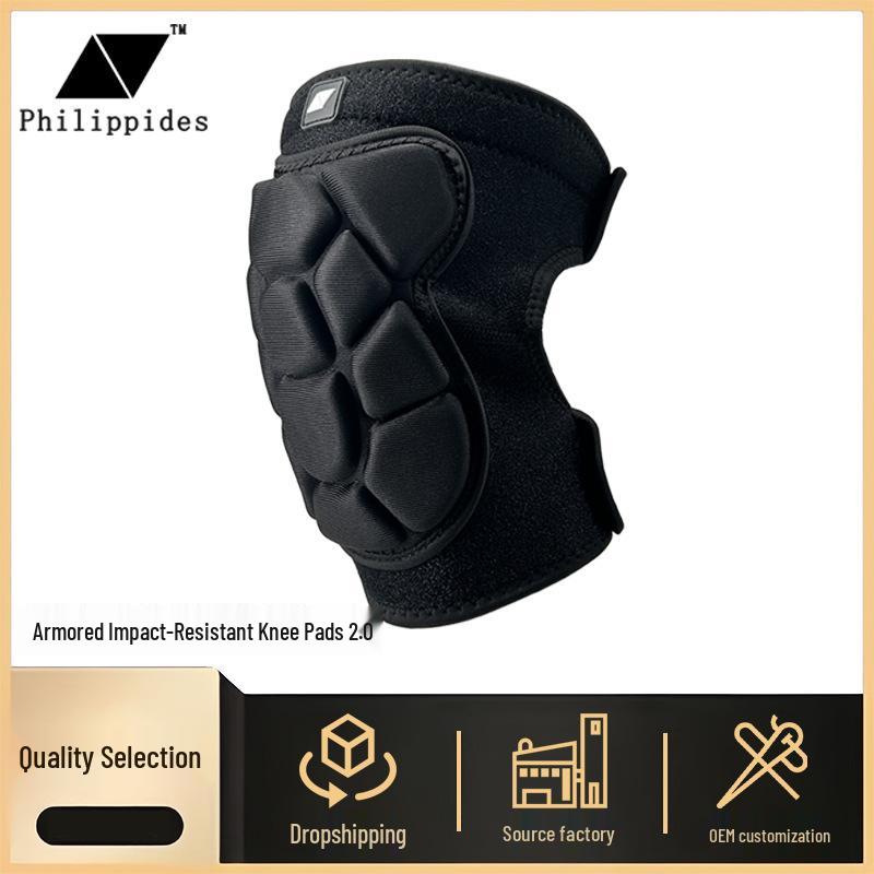 EVA Turtle Shell Knee & Elbow Pads: Anti-collision, Thickened Protection for Gardening, Work, Skating & Snowboarding.