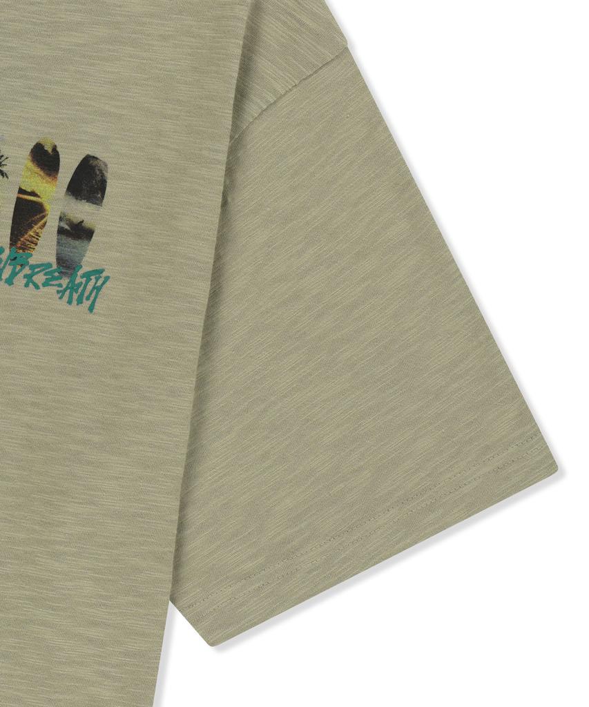 BROWNBREATH Brown Breath Surf Tee - Beige