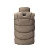 Women Stand Collar Padded Sleeveless Vest Waistcoat