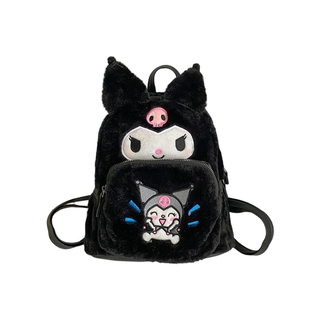 Backpack Plush Backpack Cute - Furry Backpack Cartoon Small Backpack Anime Blue Modern Bag Backpack Gift