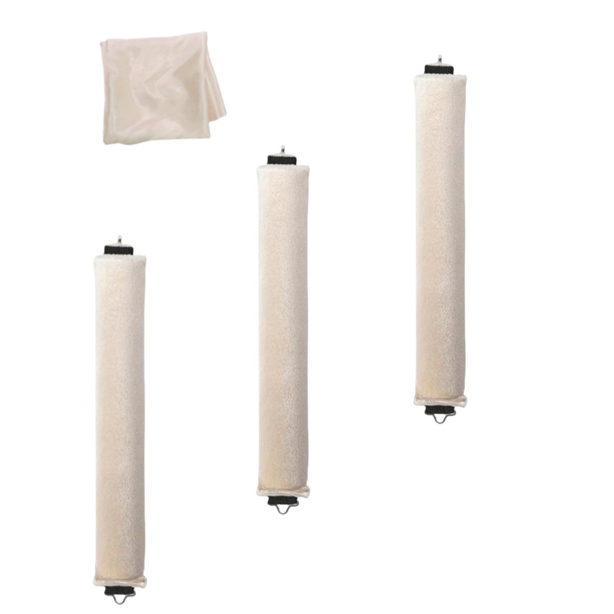 

Безтермічна гумова плойка - Ролики для великих хвиль без пошкоджень для легких кучерів під час сну з 3 гачками.