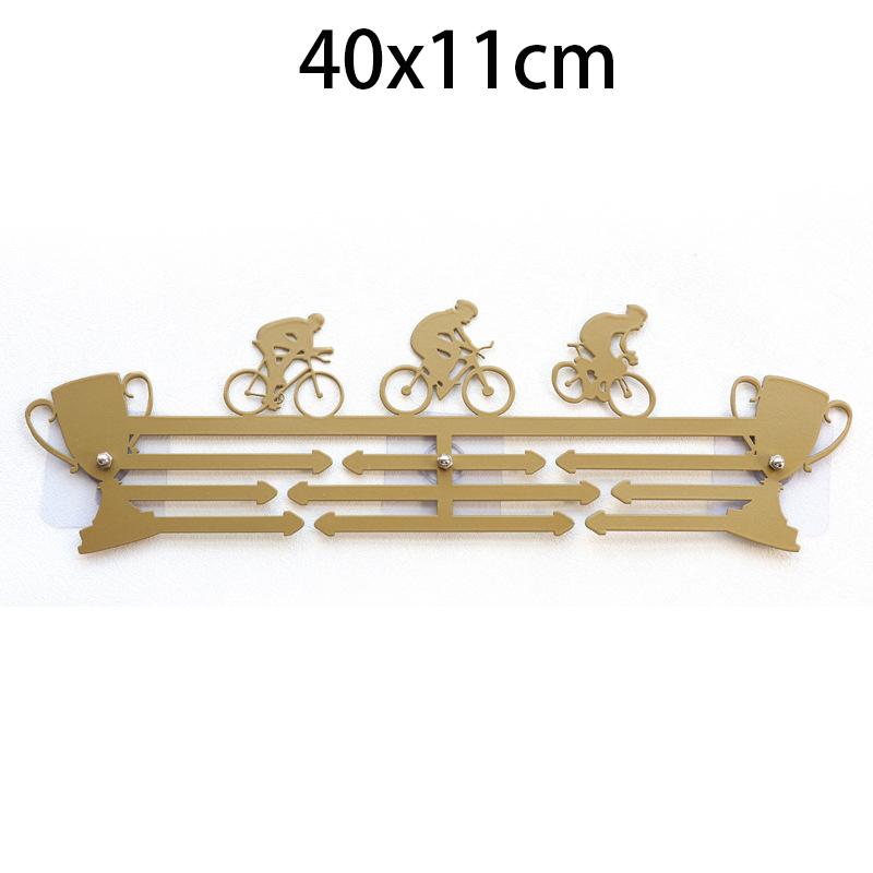 Gold/Black Medal Hanger Display Holder Rack for Marathon Running Medal Display Holder for Wall Medal Display Hanger Award Hange