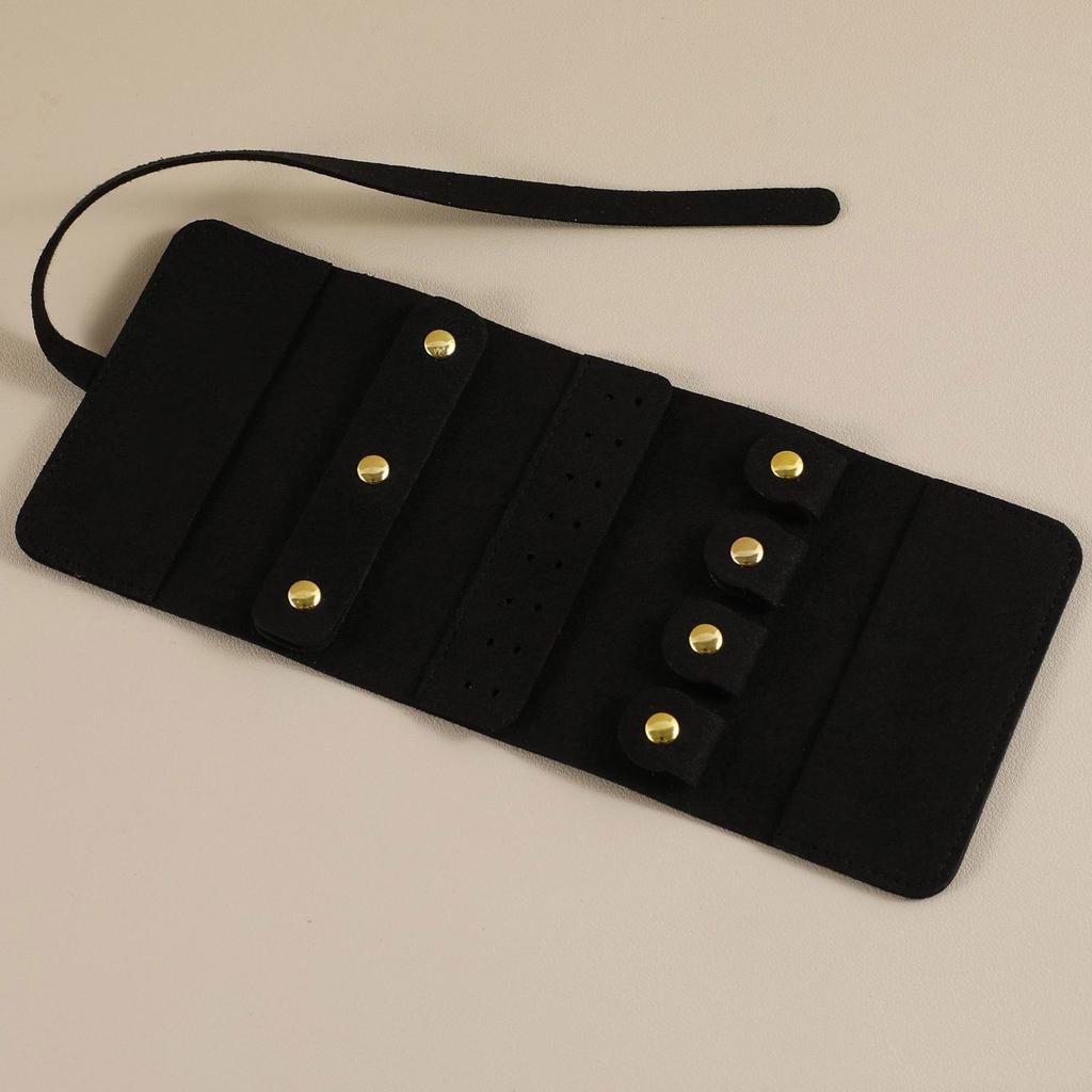 Convenient Jewelry Storage Bag Lightweight Necklace Bracelet Travel Organizer Waterproof Earrings Rings Storage Rolls