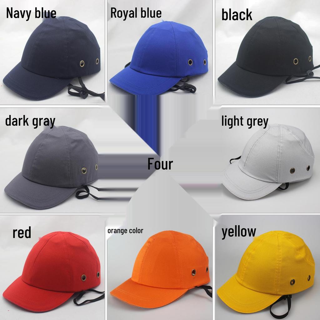 Lightweight Construction Safety Helmet: Anti-Smash Baseball-Style Hat for Workers & Welders