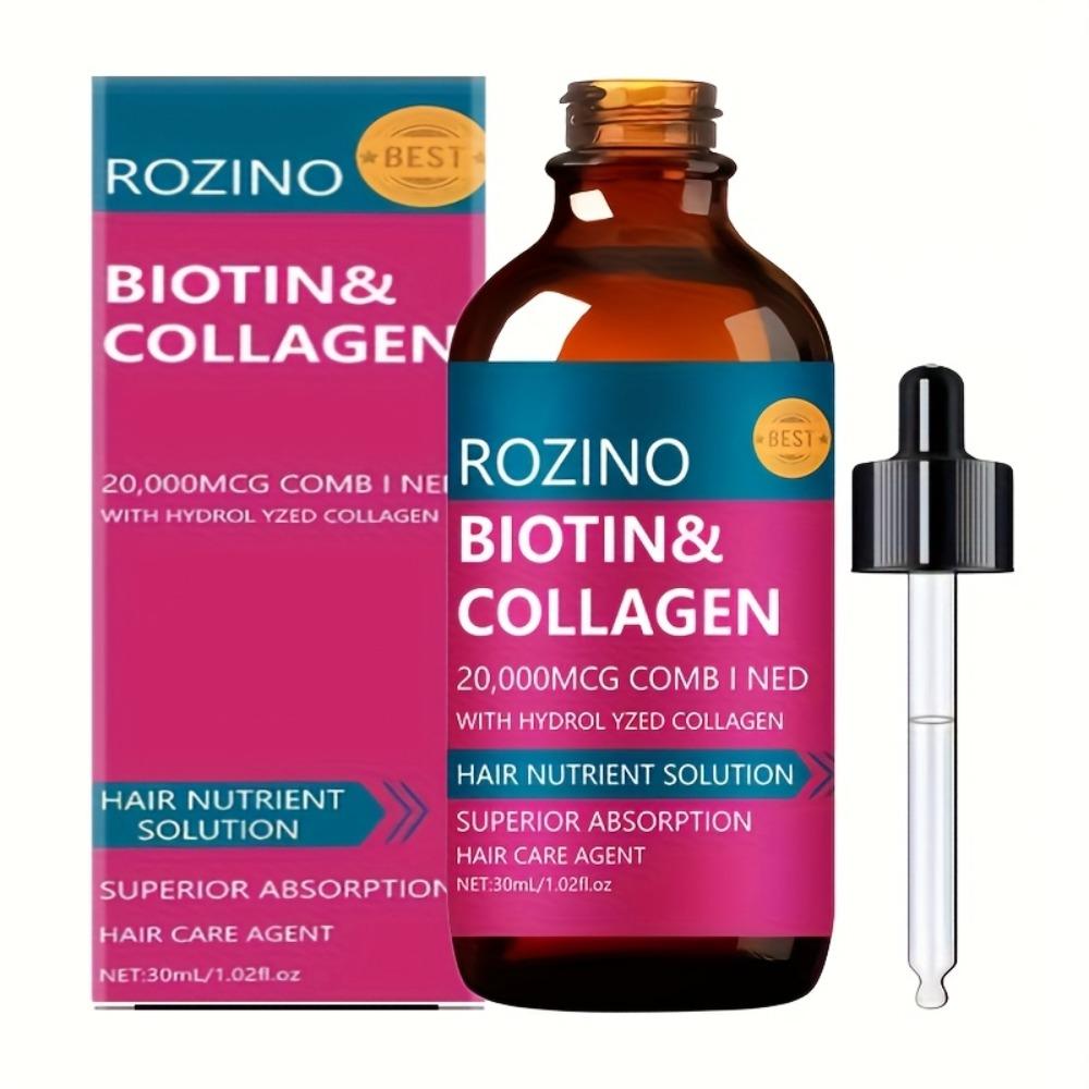 

1 PC Hair Oil, Enriched with Biotin, Collagen, And Natural Extracts, Provides Intense Moisture And Hydration, Preventing Dryness And Frizz. 1pc