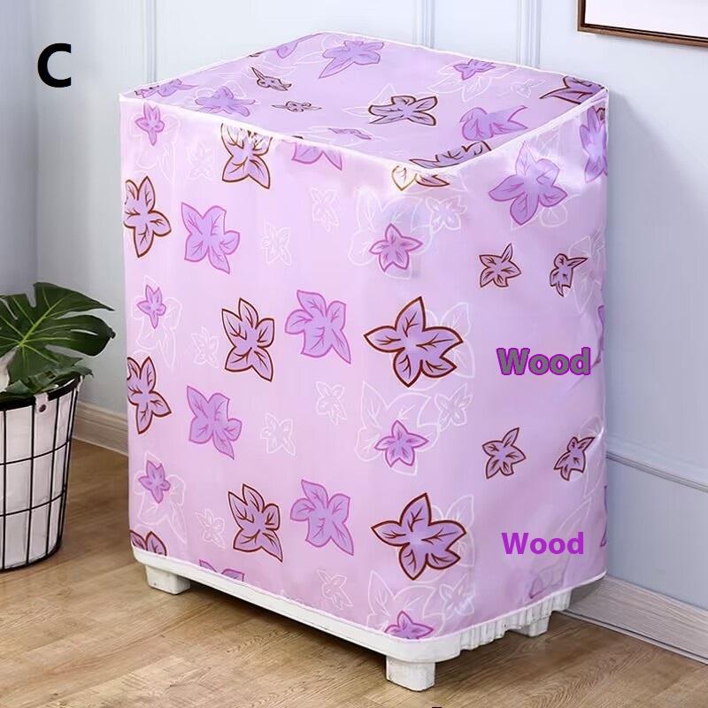 Capa para Máquina de Lavar Roupa de Cilindro Duplo Tampa à Prova de Poeira para Máquina de Tambor Duplo Abertura da Máquina Tampa Semi-Automática Tampa Superior