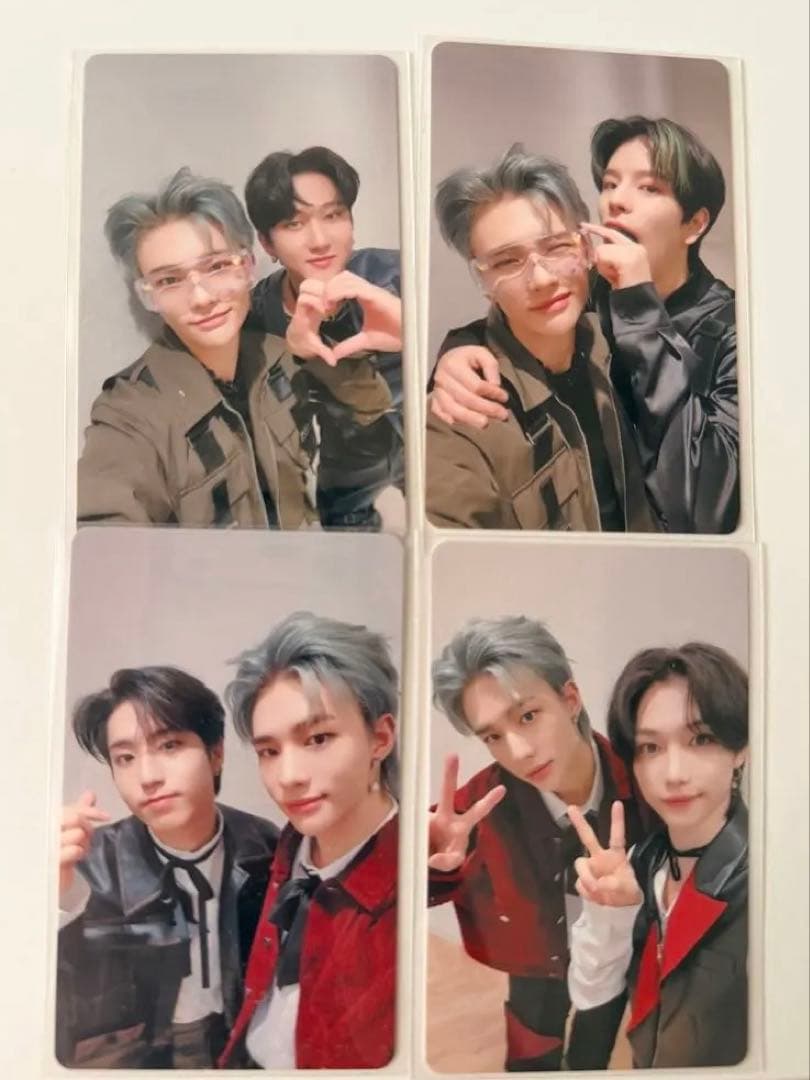 [USED] Stray Kids Unit Photocard THE SOUND Hyunjin 4-card set